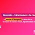 Imagen informativa alertando a la comunidad sobre atención virtual el día 26 de agosto de 2025