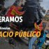 Foto de jornada de recuperación del espacio público en el barrio Santa  Fe