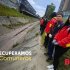 Foto de jornada de limpieza en el Canal Comuneros - Los Mártires