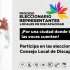Imagen con texto invitando al proceso eleccionario representantes locales con discapacidad