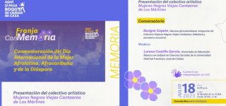 Conmemoración Día Internacional de la Mujer Afrolatina
