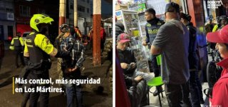 Operativo de Inspección Vigilancia y Control en Los Mártires